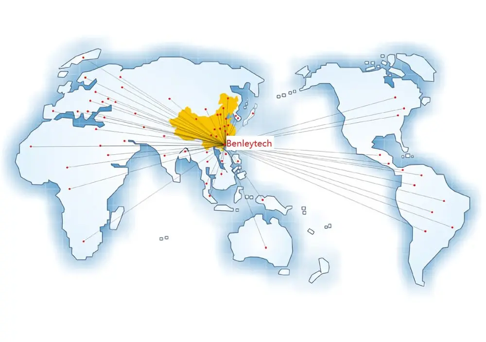 BenleyTech global sales network